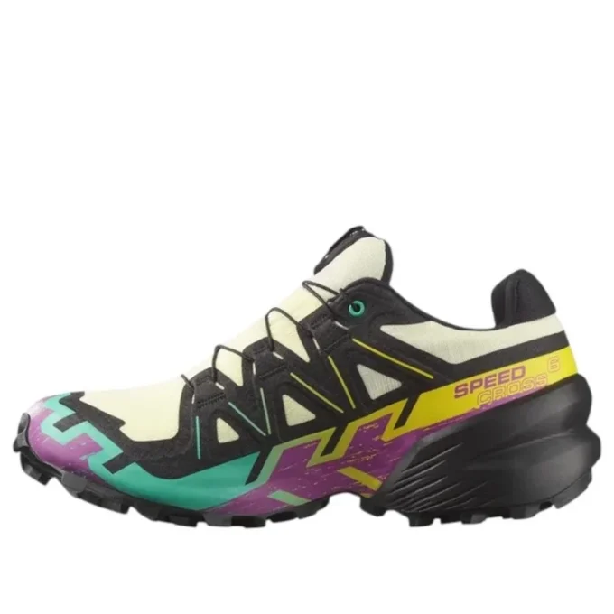 SALOMON SPEEDCROSS 6 Gore-Tex « Jaune transparent/Noir »