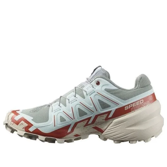 SALOMON SPEEDCROSS 6 « Vert Rouge »