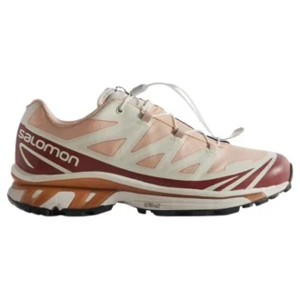 Salomon x Kith XT-6 Gore-Tex Crème Rose Rouge