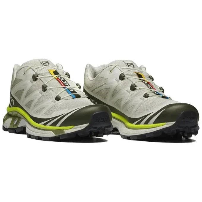 Salomon XT-6 « Gris Beige Néon »