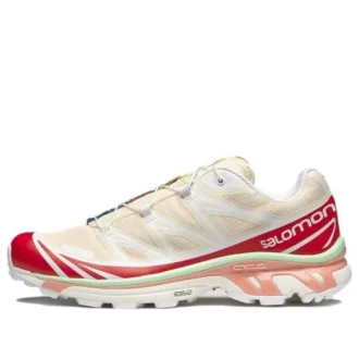 Salomon XT-6 « Shortbread Poppy Red Green Ash »