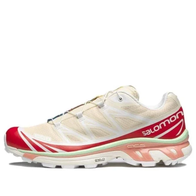 Salomon XT-6 « Shortbread Poppy Red Green Ash »