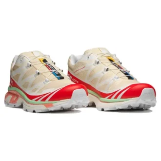 Salomon XT-6 « Shortbread Poppy Red Green Ash »