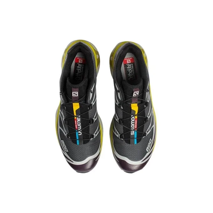 Salomon XT-6 Trail « Noir Violet Jaune » Salomon XT-6 Trail « Noir Violet Jaune »