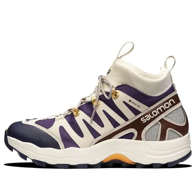 XA PRO 1 Mid Gore-Tex « Cream Purple Brown »